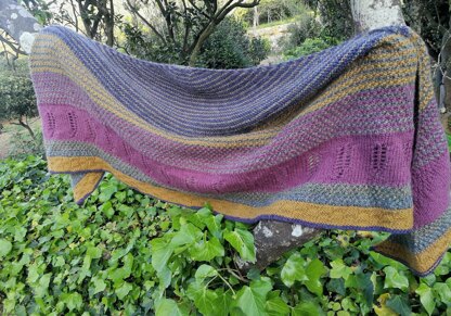 Moorlands Romance Shawl