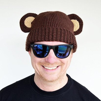Bear Hat Crochet Pattern