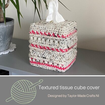 Textured tissue cube cover