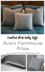 Rustic Farmhouse Pillow