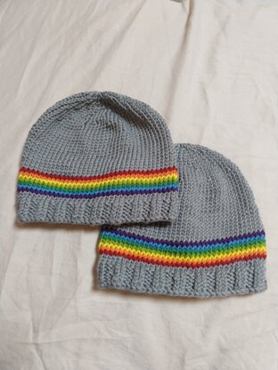 Baby Rainbow Hats
