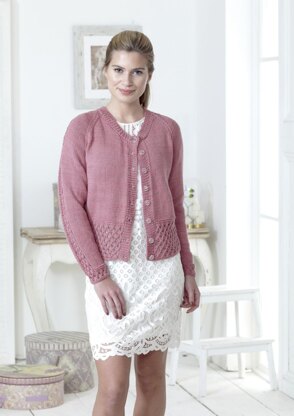 Cardigan & Sweater in King Cole Cottonsoft DK - 5126pdf - Downloadable PDF