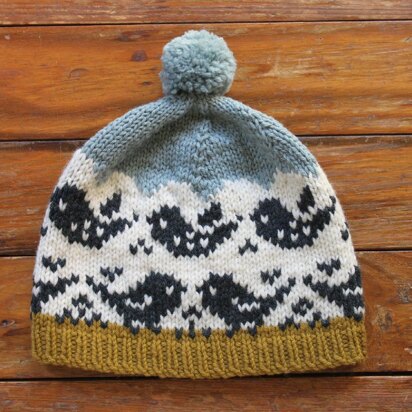 Fly Away Hat - knitting pattern