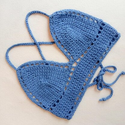Blueberry Bra Top