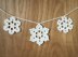 Snowflake Ornament Trio