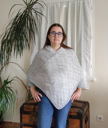 Tartanesque poncho