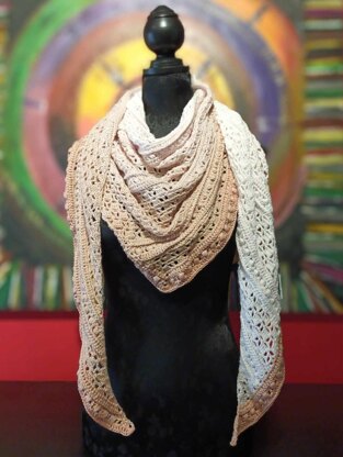 Flat Triangular Scarf "Charis"