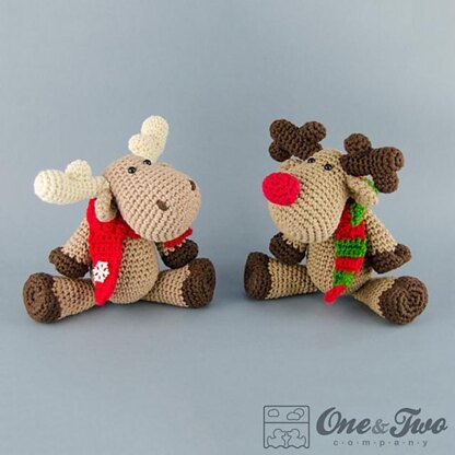 Reindeer / Moose Amigurumi