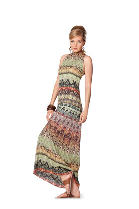 Burda Style Dress Sewing Pattern B7056 - Paper Pattern, Size 6-18