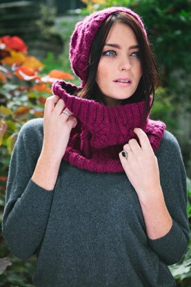 Winterberry Hat and Cowl Set