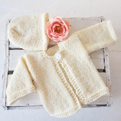 Easy Baby Ella Cardigan Set