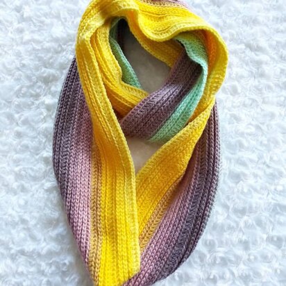 Sunrise Infinity Scarf