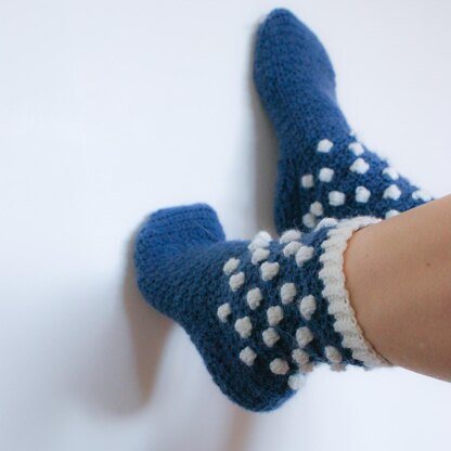 Snowfall Slipper Socks