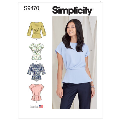 Simplicity Misses' Tops S9470 - Sewing Pattern