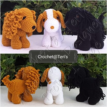 Cocker Spaniels [3 Designs]