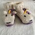 Adult Unicorn Socks Slippers