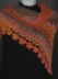 Vibrant Orange Shawl