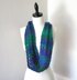 Slanting Squares Mobius Scarf