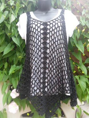 Crochet Lacy Tank Top