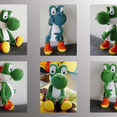 Crochet pattern: Yoshi