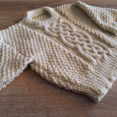 Celtic Cable Aran Sweater