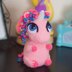 Unicorn Pudgy Pal Stuffed Toy