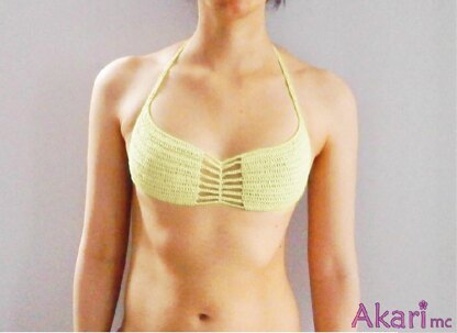 Openwork bikini top. By Akari mc_ M06