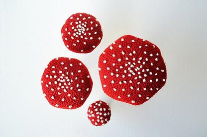 Fly Agaric Amigurumi Crochet Pattern