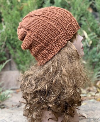 Greenhorn Mountain Hat -- a loom knit pattern