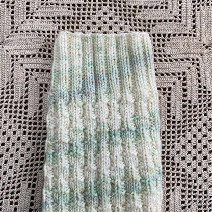 Textured Socks Three Ways pattern by Dana Rae Makes