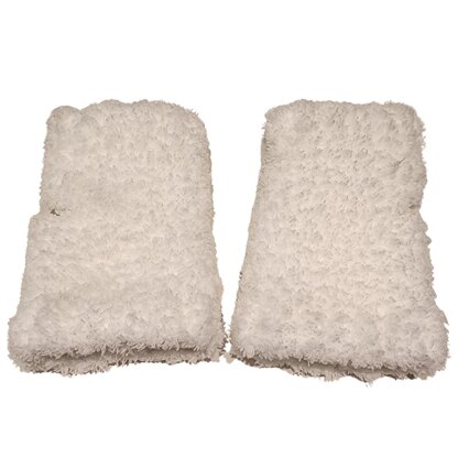 Snow Bunny Wrist Warmers