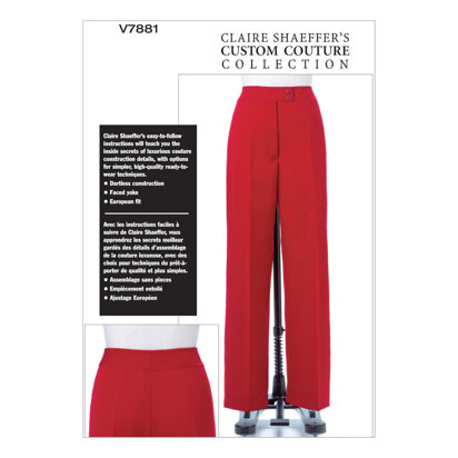 Vogue Misses'/Misses' Petite Pants V7881 - Sewing Pattern