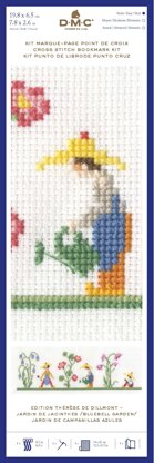 DMC Vintage Garden Bookmark Cross Stitch Kit - 8x3in