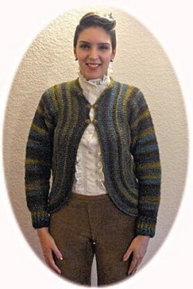 C476-Aurora Borealis Cardigan