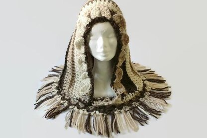 Boho Fringed Hood