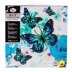 Crystal Art Orchids & Butterflies, 30x30cm Diamond Painting Kit