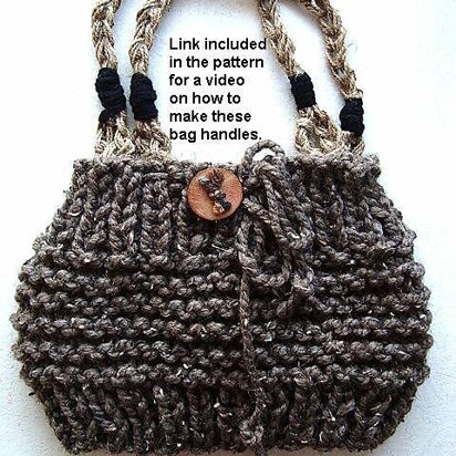 536 KNIT purse - knitting pattern