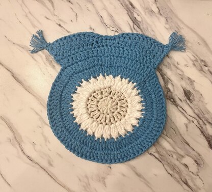 Owl Potholder or Hotpad