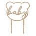 Ginger Ray Teddy Bear Baby Cake Topper