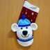 Polar Bear Christmas Stocking