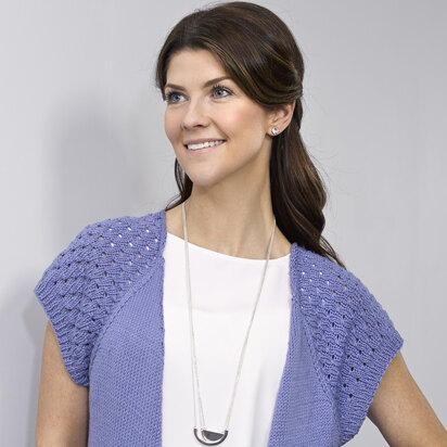 769 Safira Cardigan - Knitting Pattern for Women in Valley Yarns Conway 