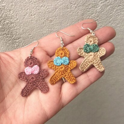 Gingerbread earrings