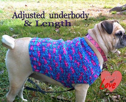 Dog Sweater E-Book All 8 Sizes