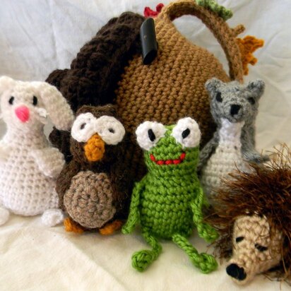 Acorn Bag and Forest Friends