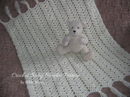 Simply Soft Crochet Car Seat Baby Blanket