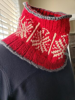 Christmas Snow Cowl