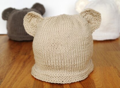 Easy Baby Hat with Ears
