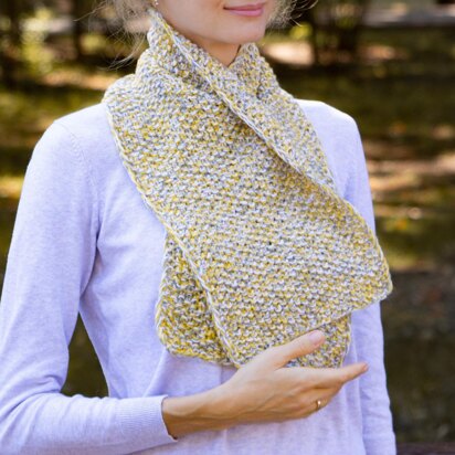 Knitting Pattern Short Scarf