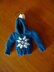 Christmas Tree Ornament Tiny Snowflake Hoodie