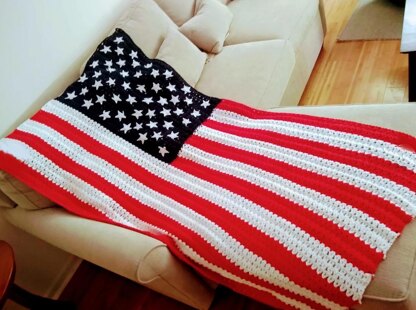 American Flag Blanket